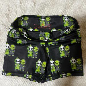 NWOT Medium United Lifters Baby Jack and Grinch Athletic Shorts